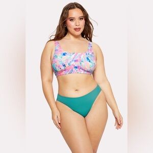 Fabletics Shaping Swim Cheeky Bikini Bottom Sz xxl/1x